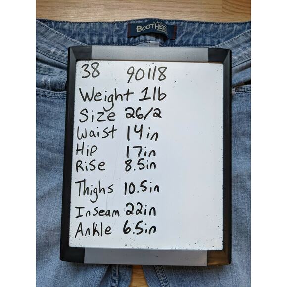 Womens Bootheel Trading Co Jeans Sheryl Crow Size 26/2 Blue Denim - Picture 12 of 12